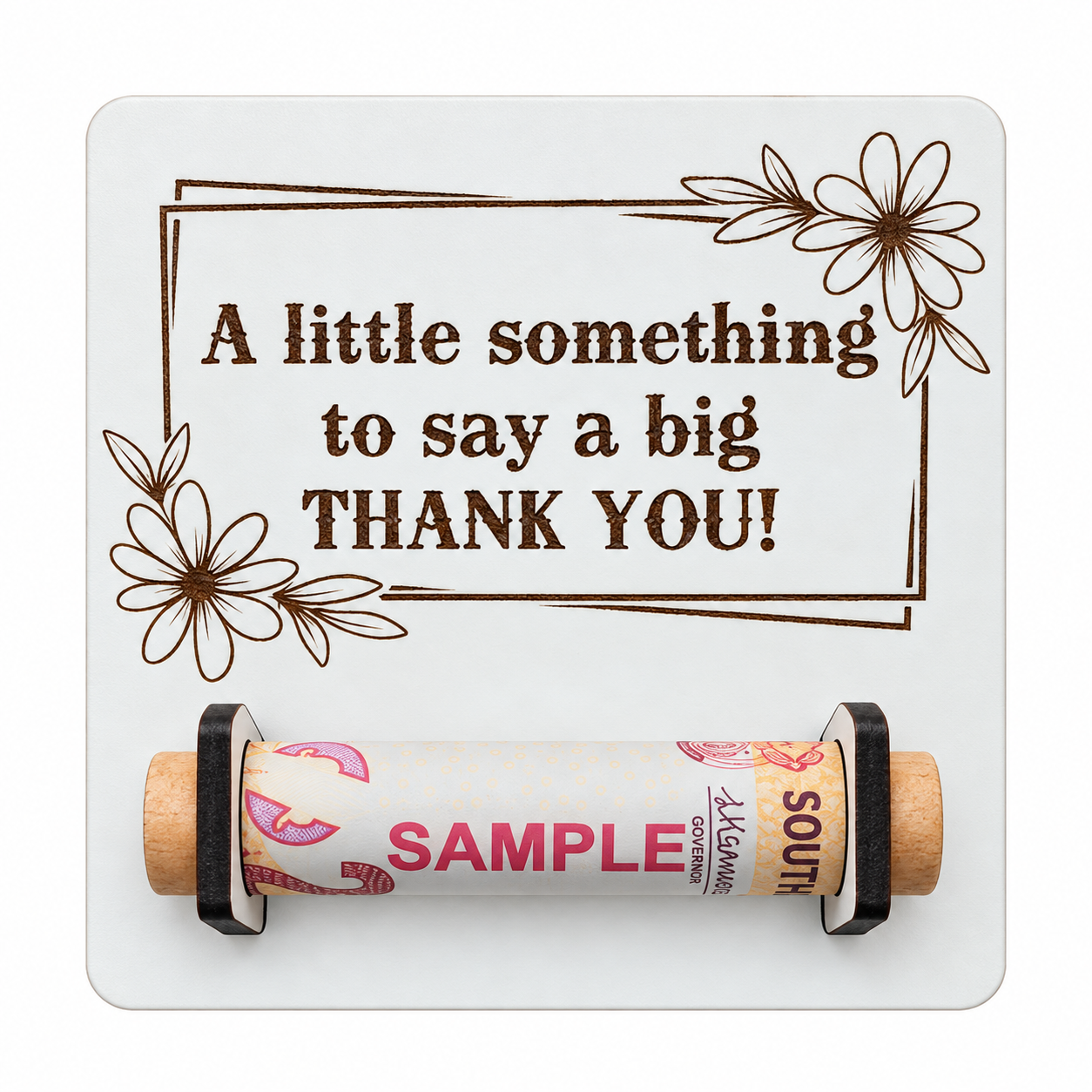 Laser-Cut Reusable Gift Cards