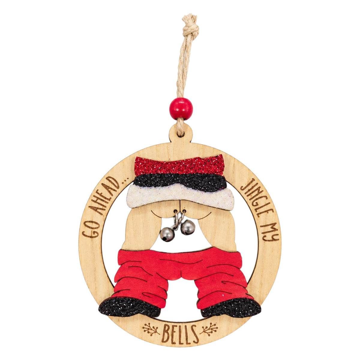 Go Ahead, Jingle My Bells Ornament