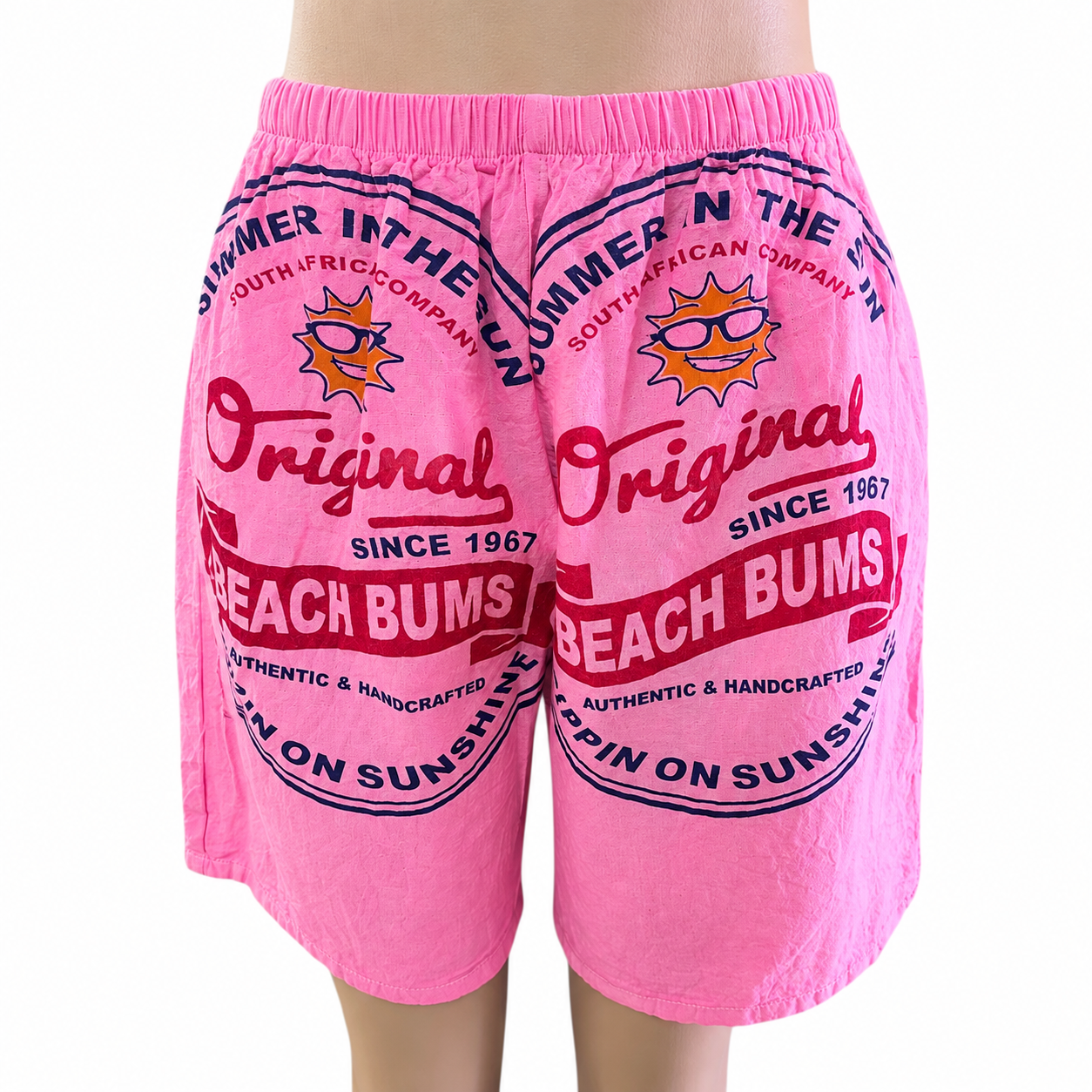 Pink Beach  Bums Baggies