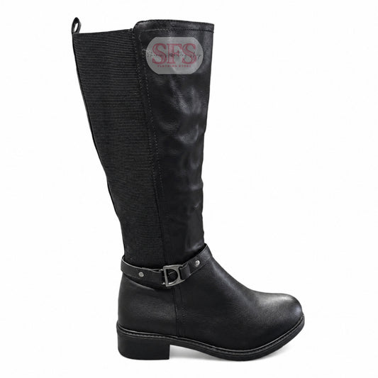 A85-1 Black Stretch Boot