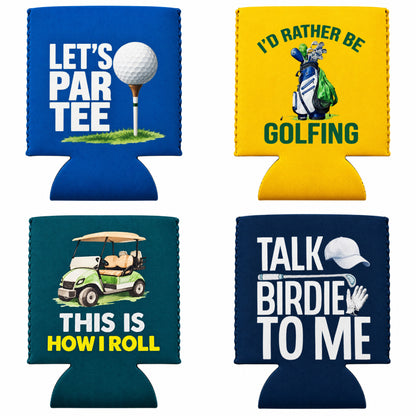 Golf Parody Neoprene Can Cozy