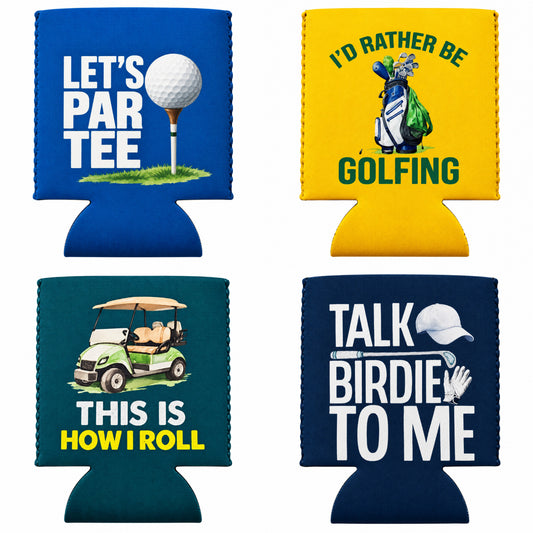 Golf Parody Neoprene Can Cozy