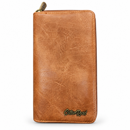 Cotton Road Double Zip Ladies Wallet | P19221