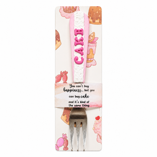 Polymer Clay Cake Fork - Sharon's Factory Shop