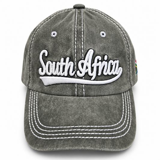 Washed South Africa Adult Cap