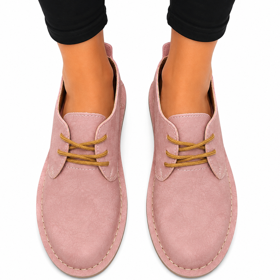 To11 Pink Lace Up Veldskoen | Vellies