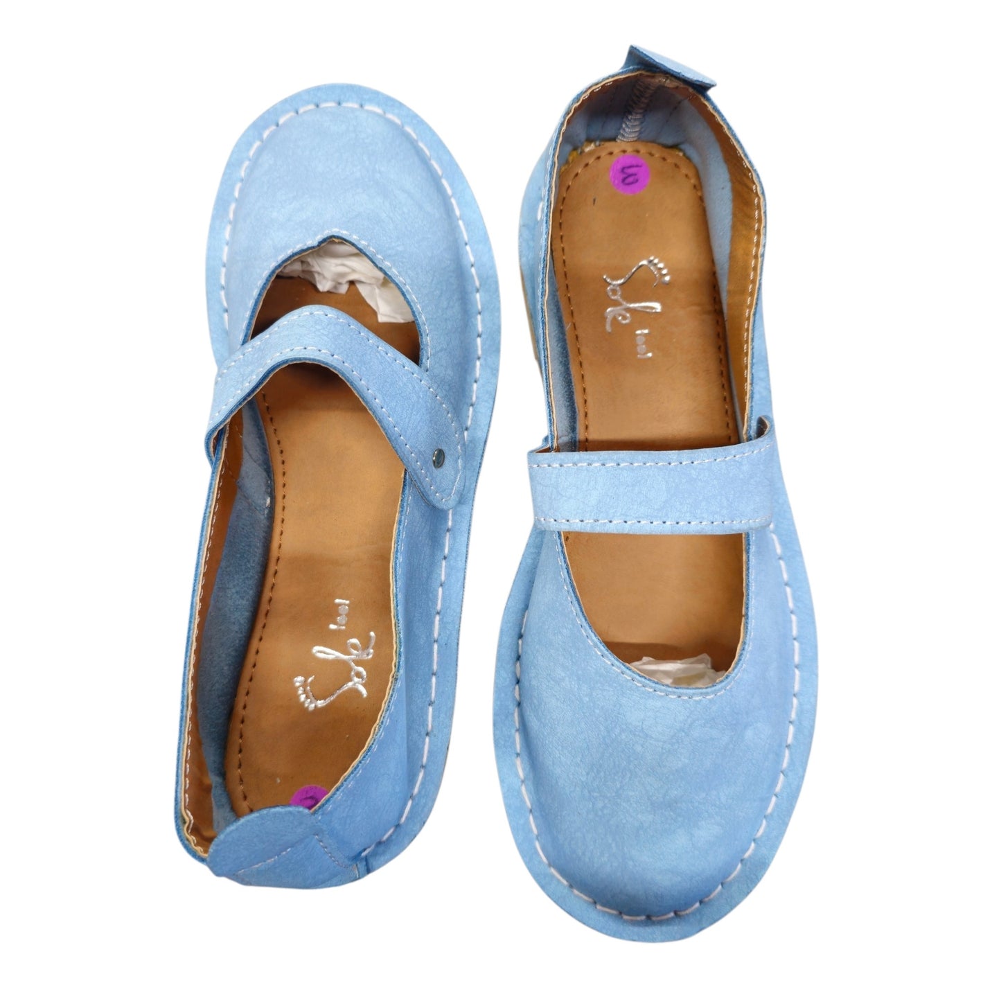 Baby Blue Vellie Pumps