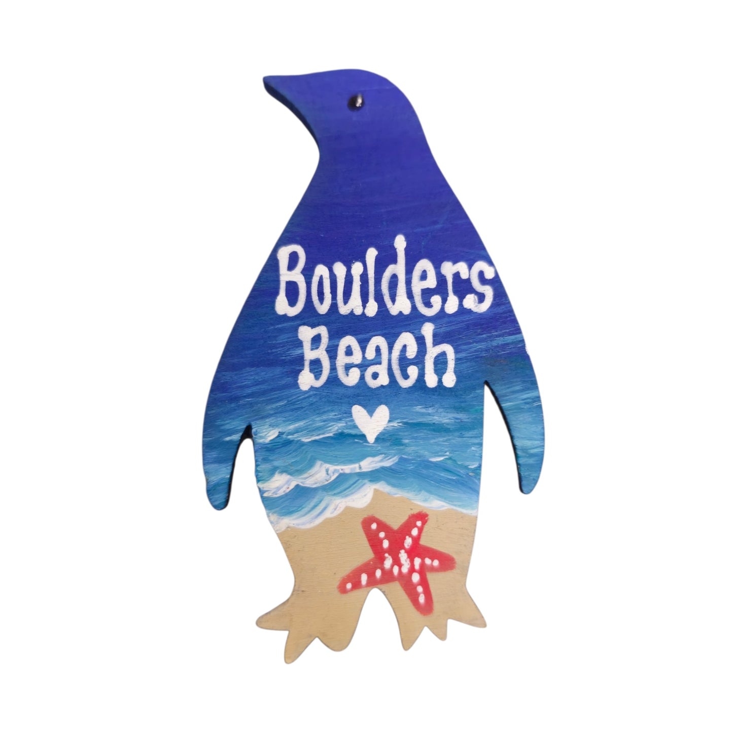 Hand-Painted South African Penguin Magnets