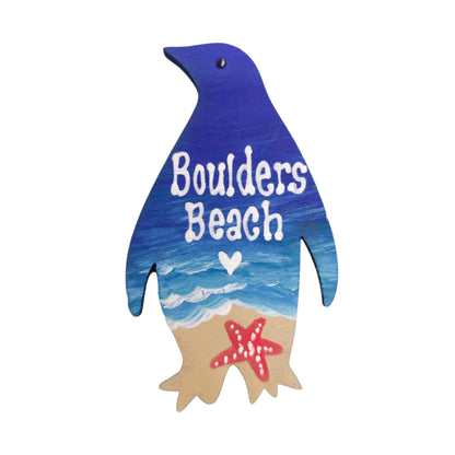 Hand-Painted South African Penguin Magnets
