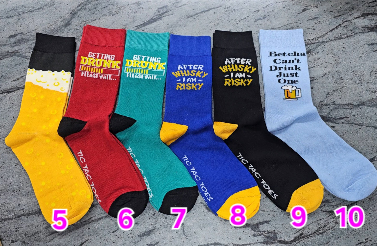 Funky Adult Socks 4