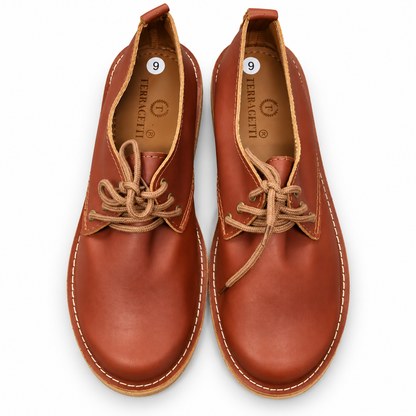 Cognac Tan Lace Up Veldskoen | Vellies