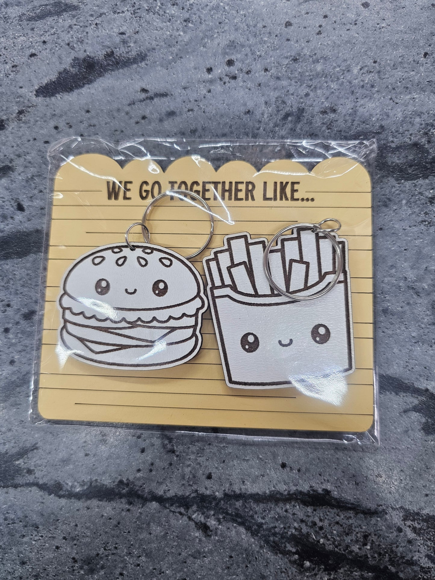 We Go Together Keyrings