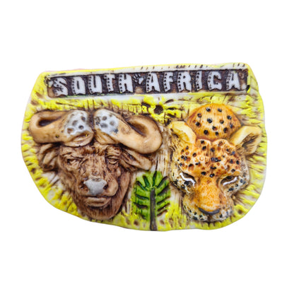 Resin South African Wildlife Magnets