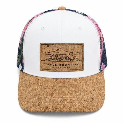 Adult South Africa Cork & Protea Mesh Trucker Cap
