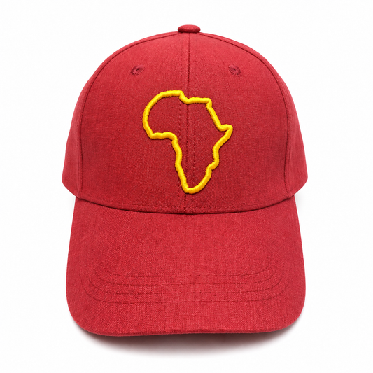Adult Africa Outline Cap