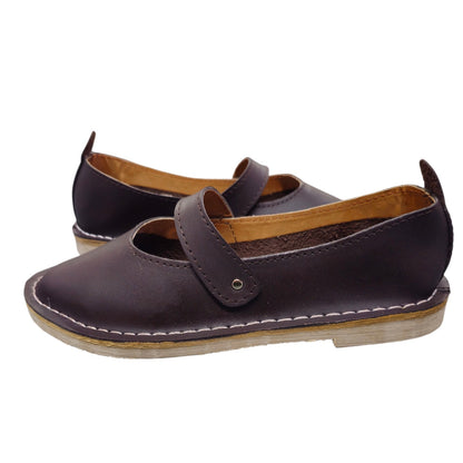 Burnt Chocolate Vellie Pumps