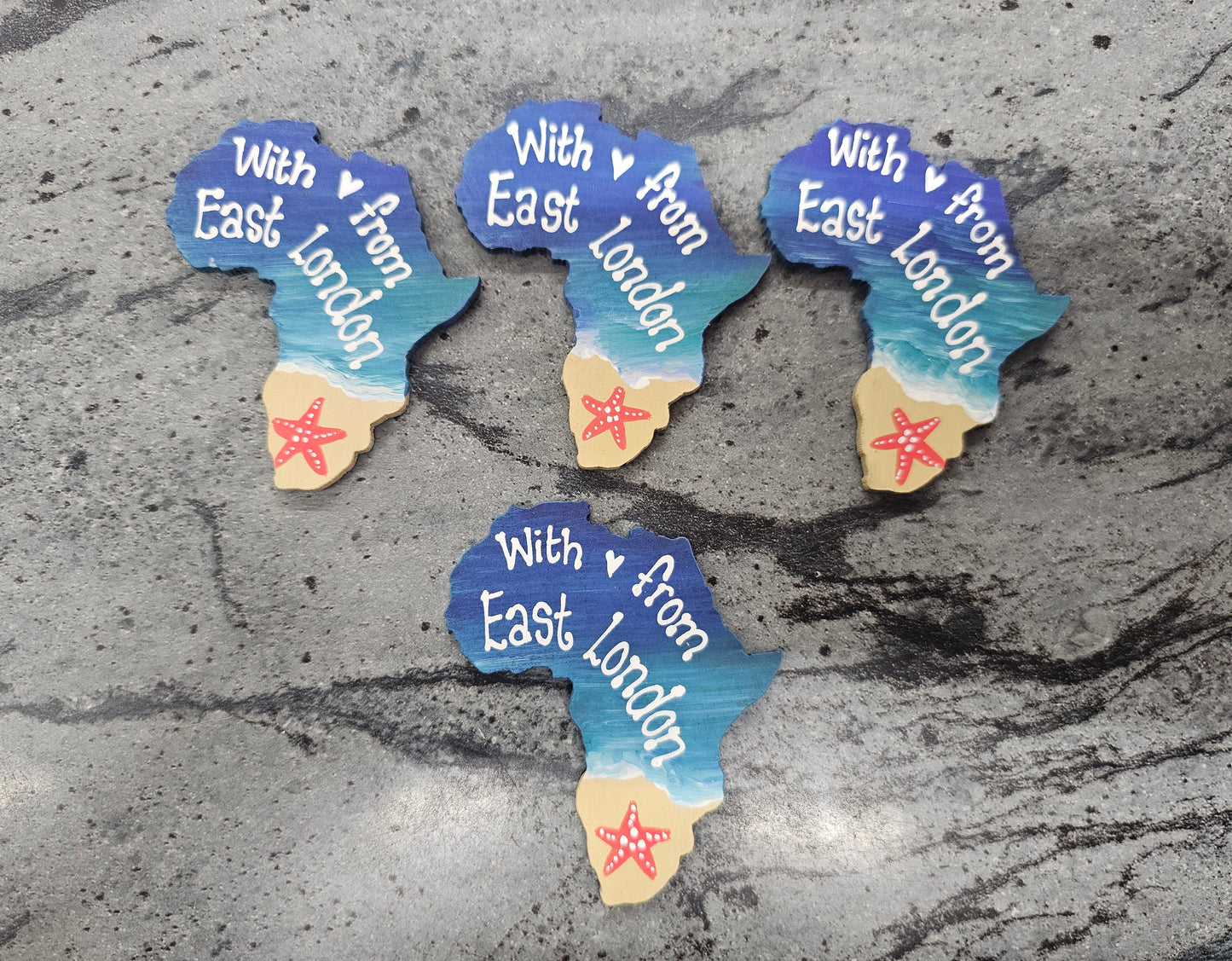 EL Beach Cutout Magnets