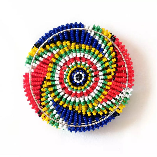SA Beaded Coasters 6pc Set