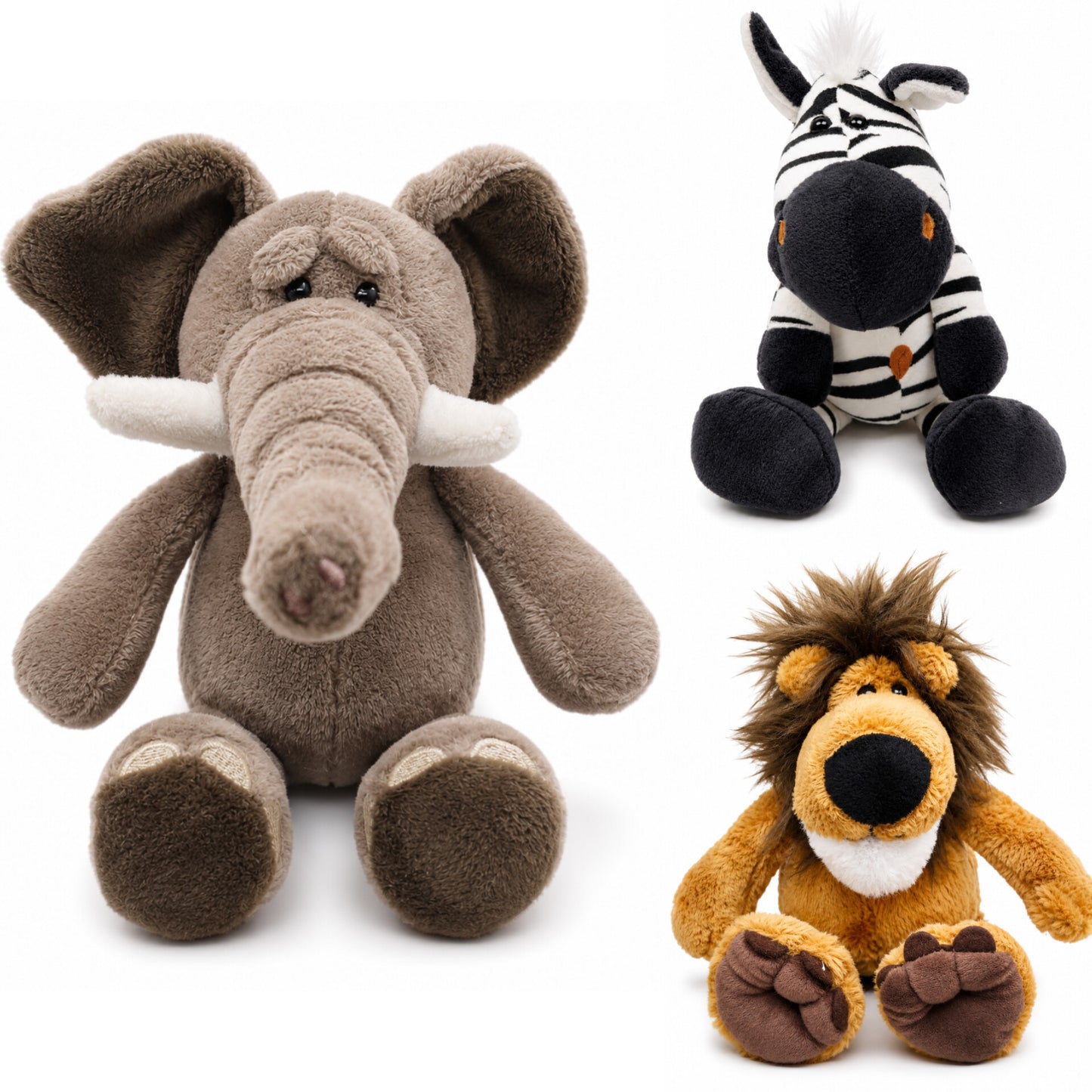 Mini Plush Safari Teddies