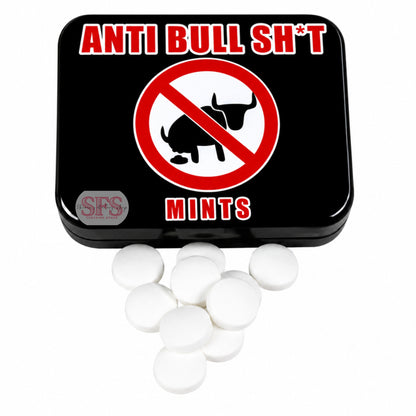 Gag Gift Sugar Free Mints Tin