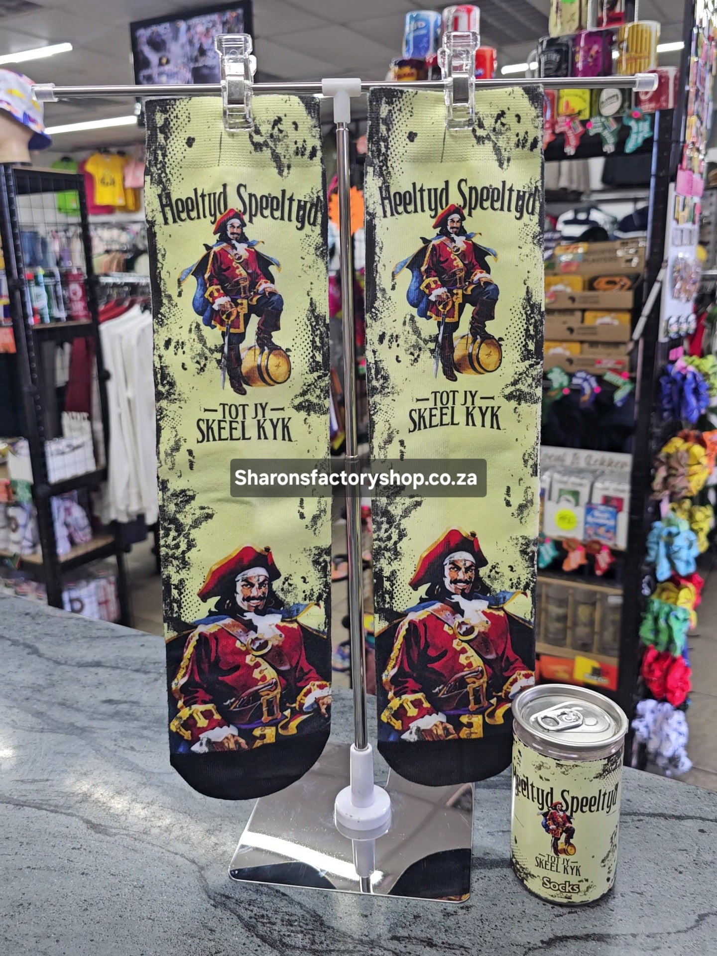 Cheeky Adult Sublimation Can Socks
