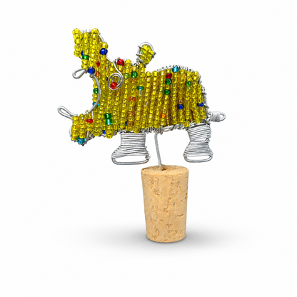 2D Safari Bead Wine Stoppers