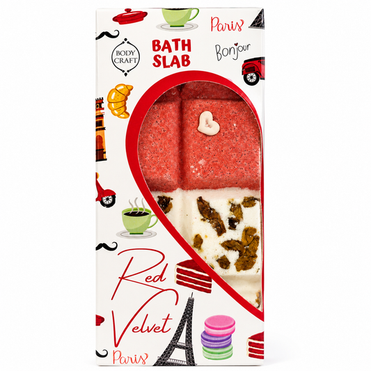 Red Velvet Bath Slab