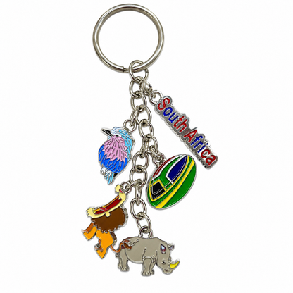 A Trip Around SA Metal Keyrings