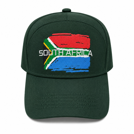 South African Flag Adult Cap