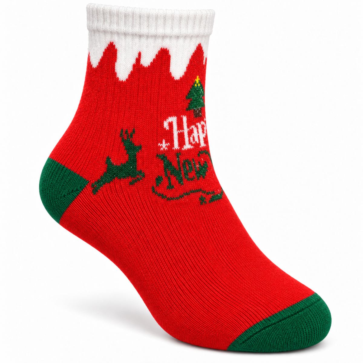 Adult Christmas Mid Crew Socks