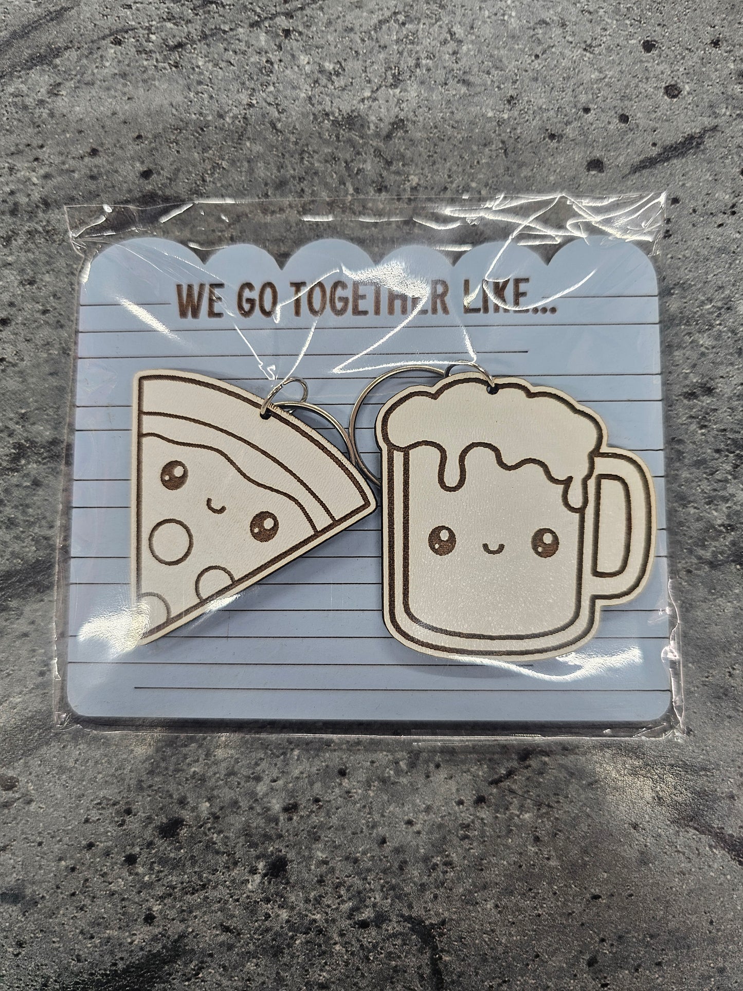 We Go Together Keyrings