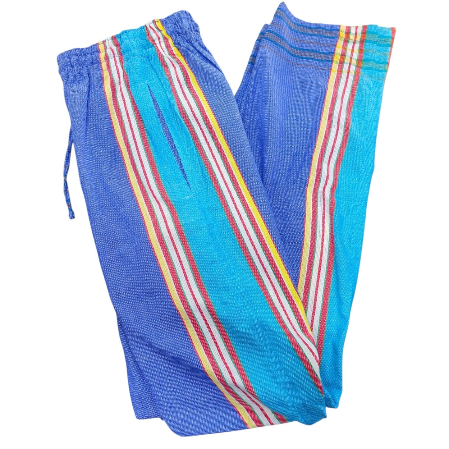 (M) Navy & Blue Kikoy Unisex Pants