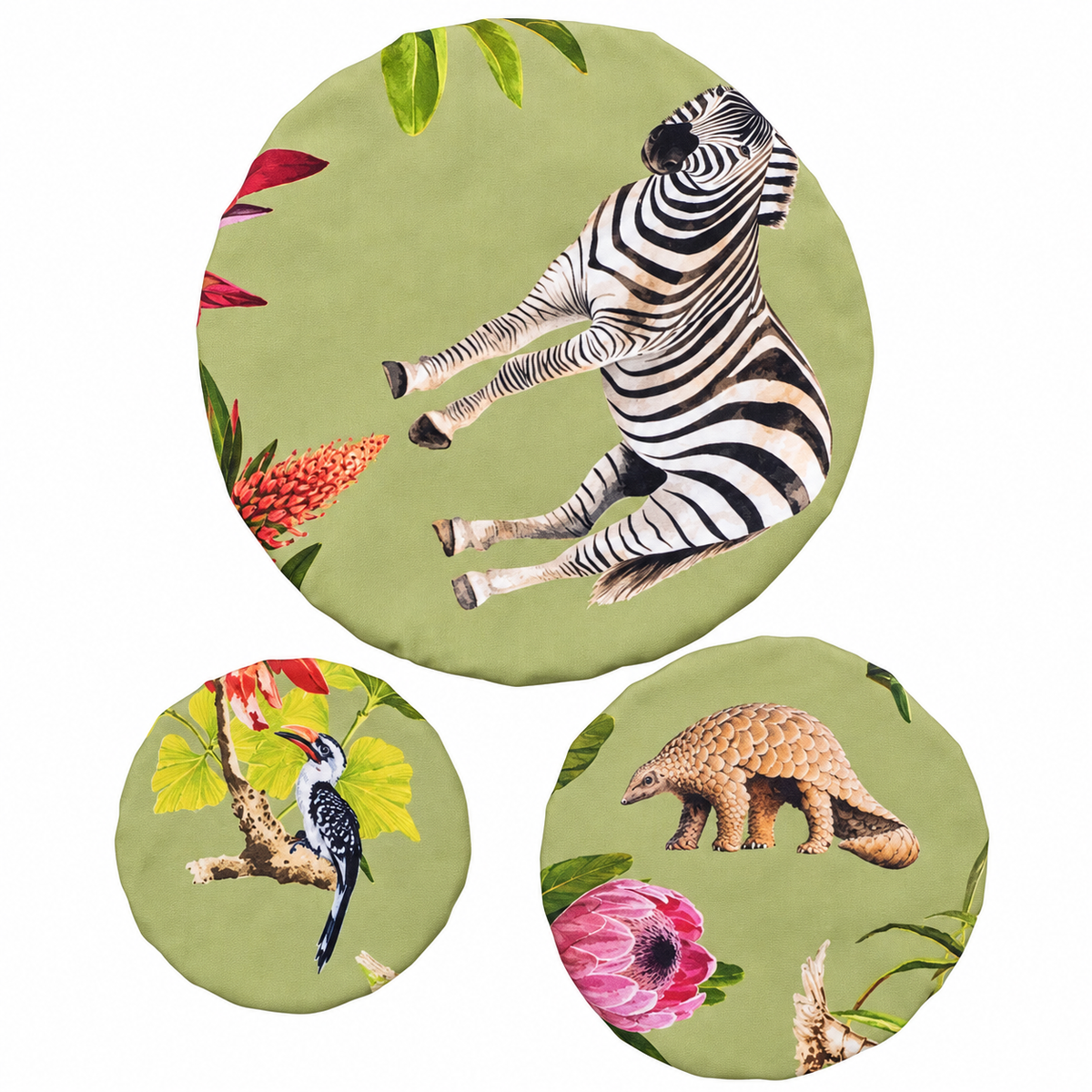Round Bowl Covers Set of 3