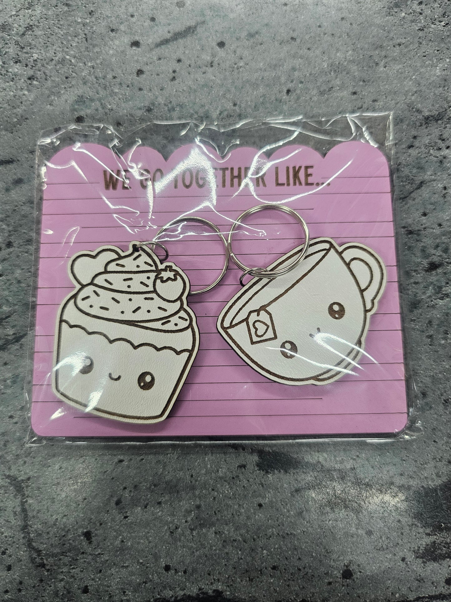 We Go Together Keyrings