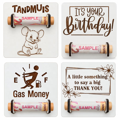 Laser-Cut Reusable Gift Cards