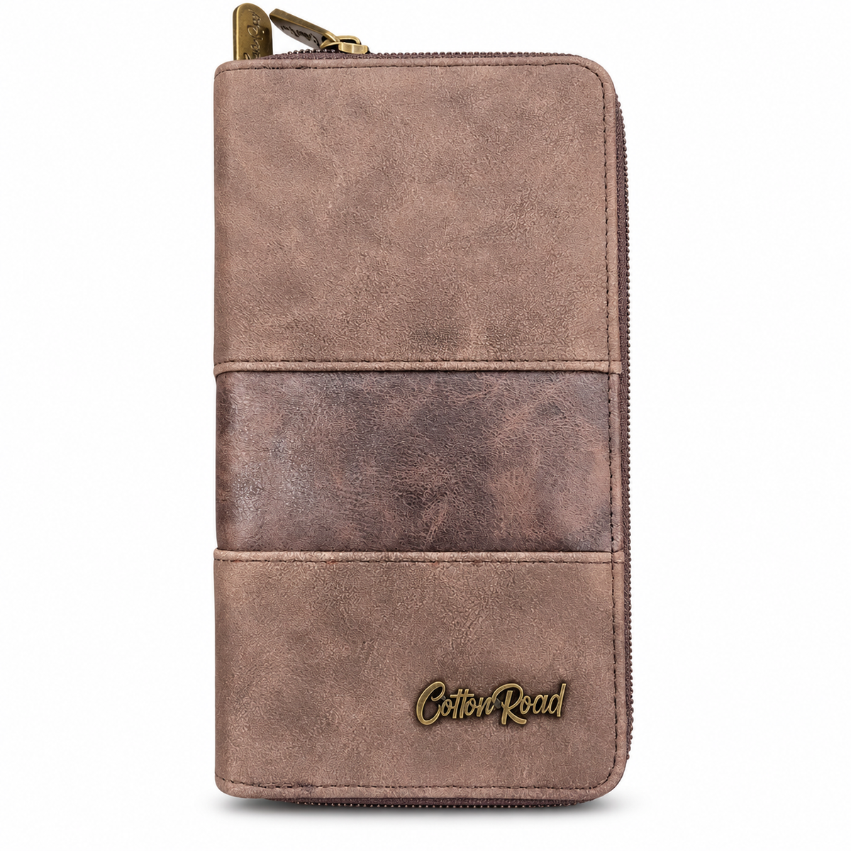 Cotton Road Double Zip Ladies Wallet | P19155