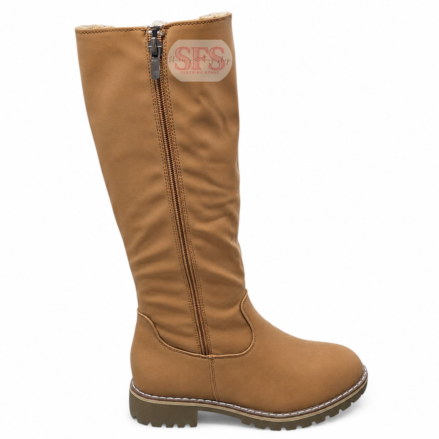 HD231 Camel Long Boots