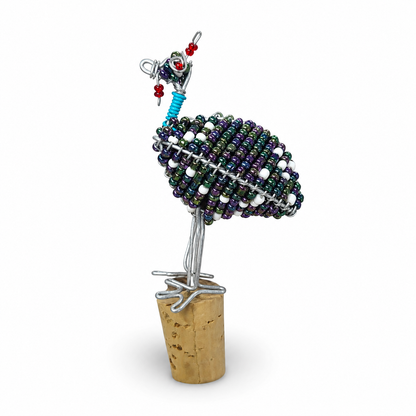 3D Safari Beaded Bottle Stoppers