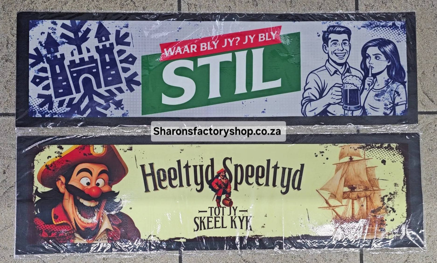 Cheeky Pardoy SA Bar Mats