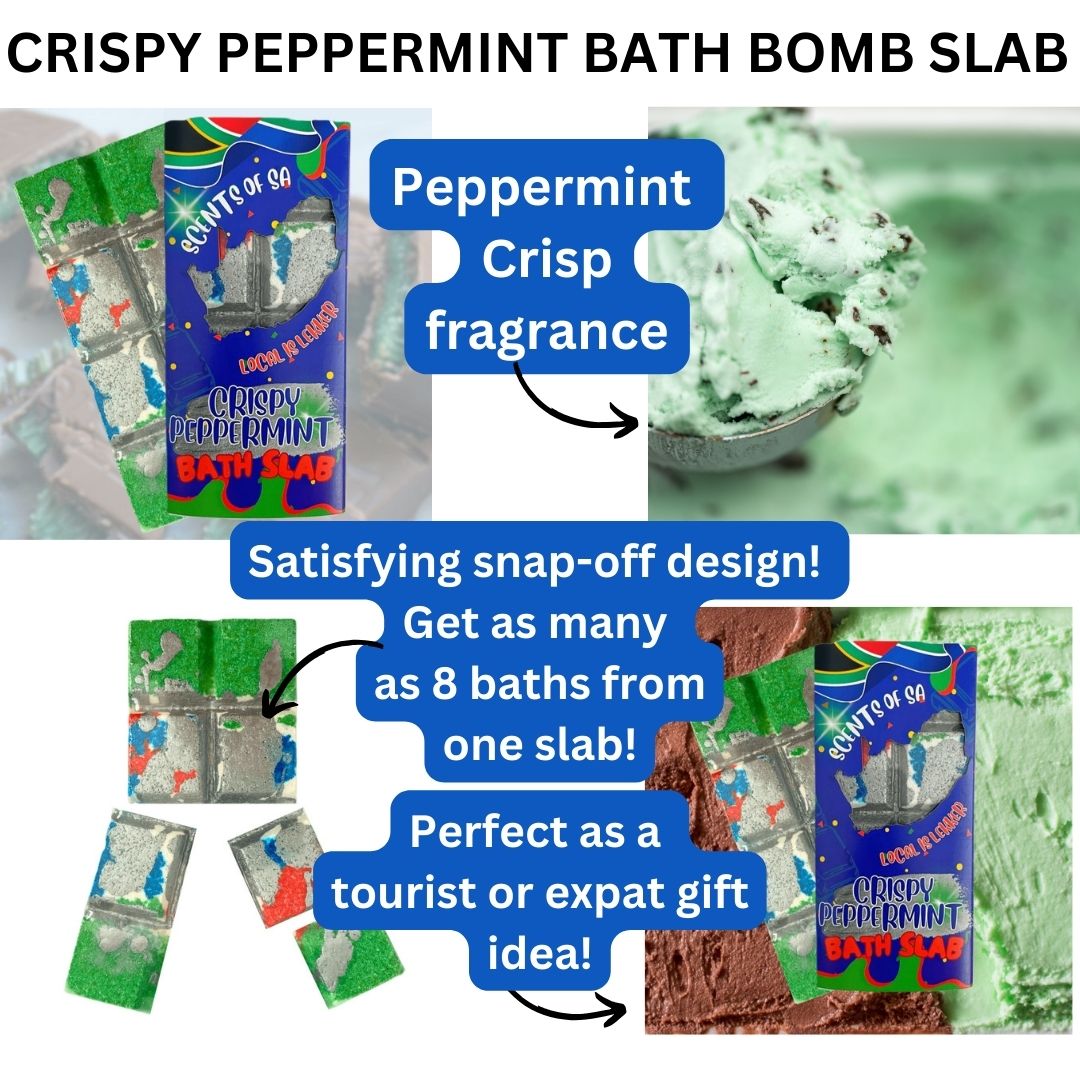 Crispy Peppermint Bath Slab