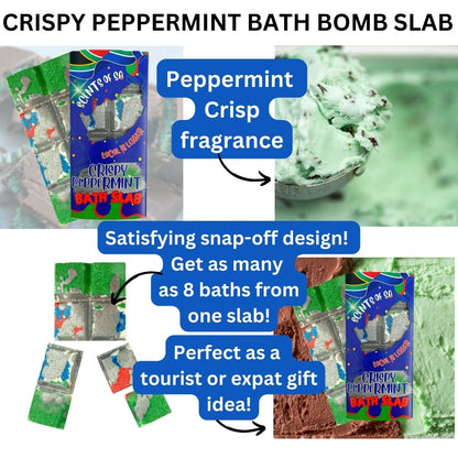 Crispy Peppermint Bath Slab