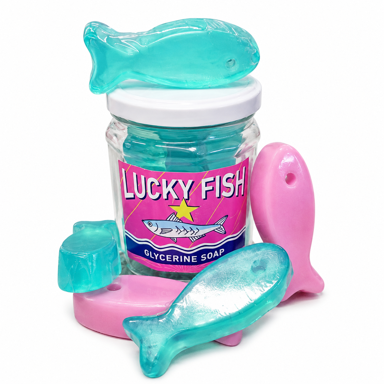 Mzansi Glycerine Soaps (5 fishies inside)