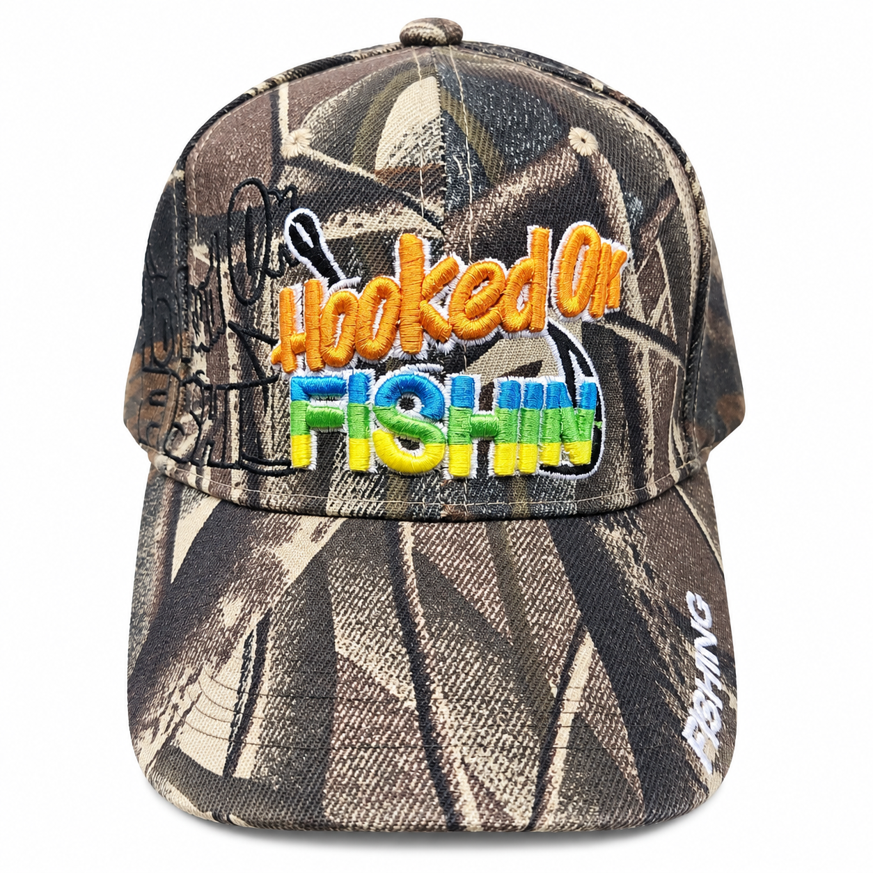 Parody Fishing Adult Caps