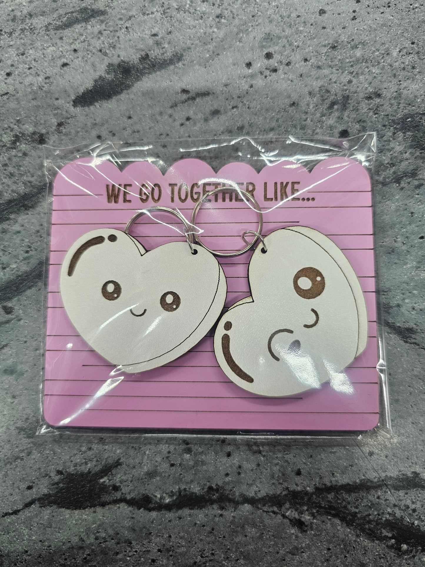 We Go Together Keyrings
