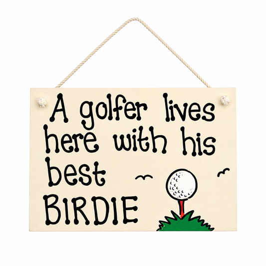 Golf Birdie Sign