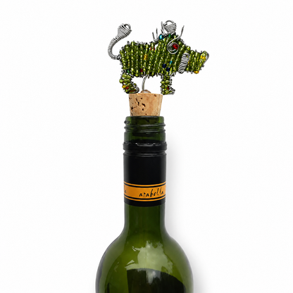 2D Safari Bead Wine Stoppers