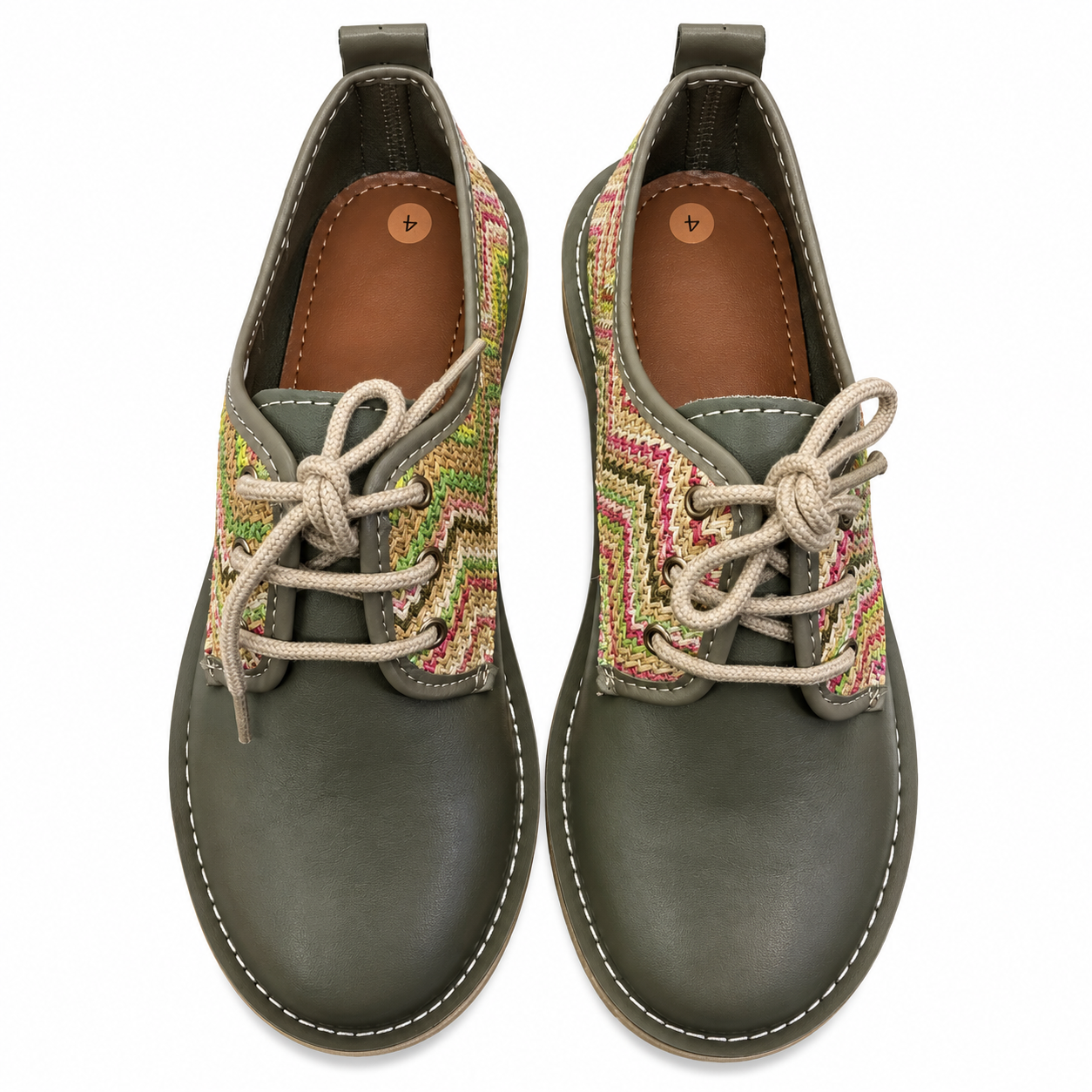 Green Lace Up Veldskoen | Vellies