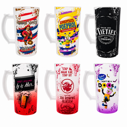 Parody Beer Mugs