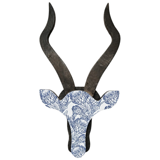 Reclaimed Wood Springbok Wall Décor