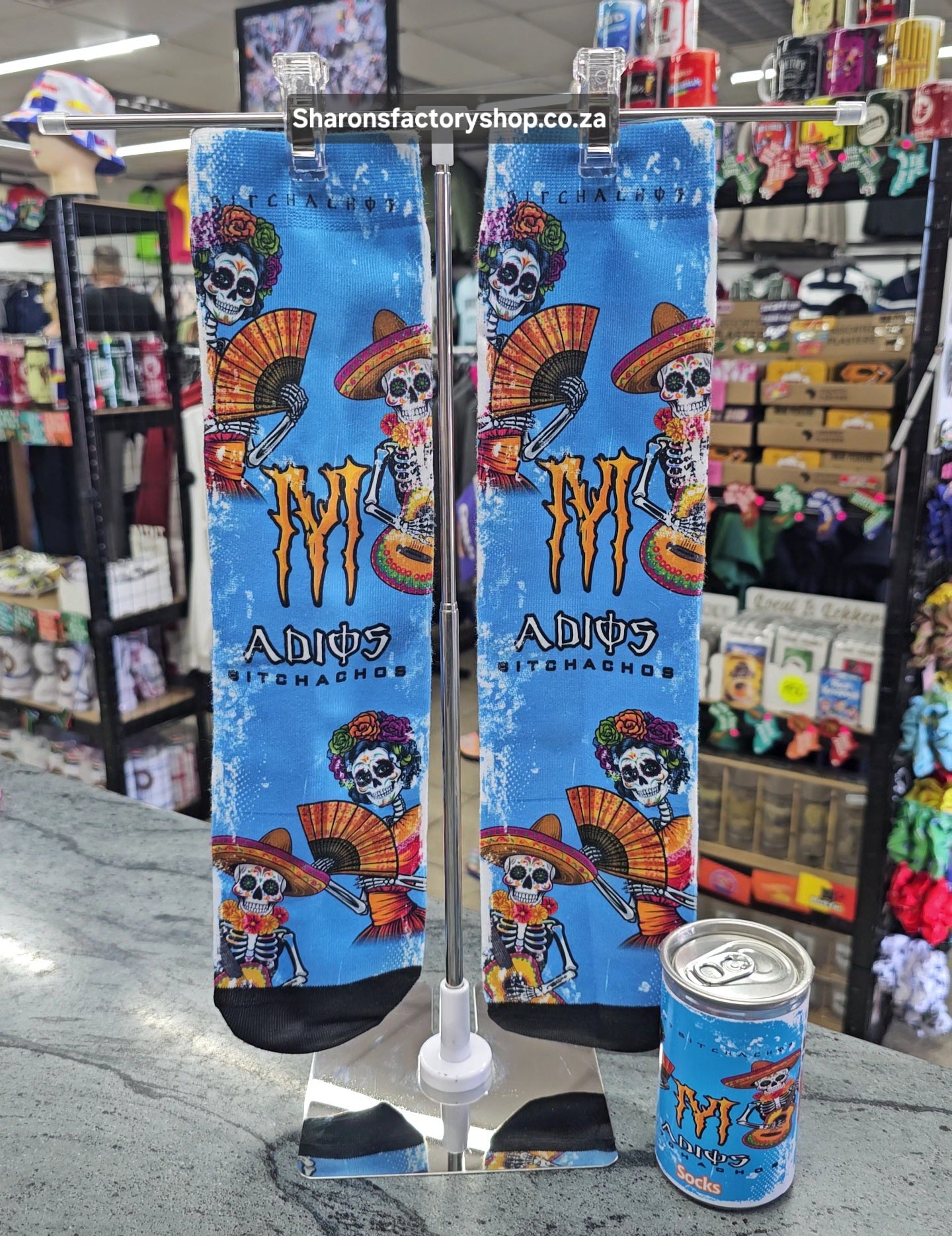 Cheeky Adult Sublimation Can Socks